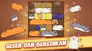 Haru Cats: Puzzle Geser Lucu poster