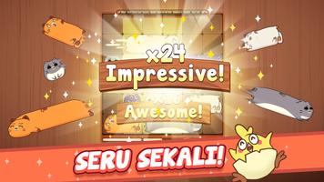 Haru Cats: Puzzle Geser Lucu screenshot 1