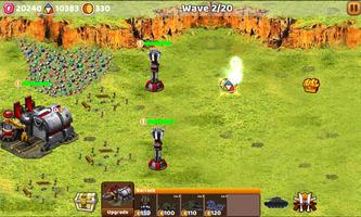 Tank Defend: Red Alert Command 截图 1