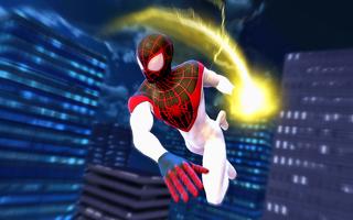 Spider Hero Rope Fight Ninja Gangster Crime City screenshot 2