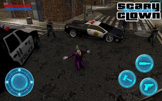 Scary Clown Simulator Crime Gang Attack Night City capture d'écran 1