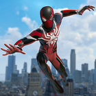 Spider Hero Man Fighting Rope icône