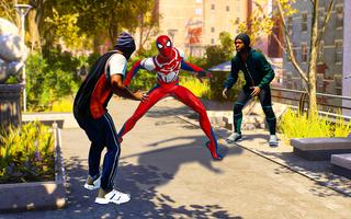 Spider Hero Man City Battle capture d'écran 3