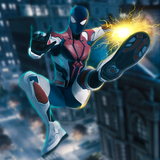 スパイダーヒーローロープ：飛行戦争