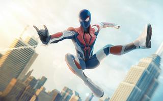 Spider Hero Rope : Flying War imagem de tela 3