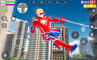 Spider Hero Man City Battle screenshot 3
