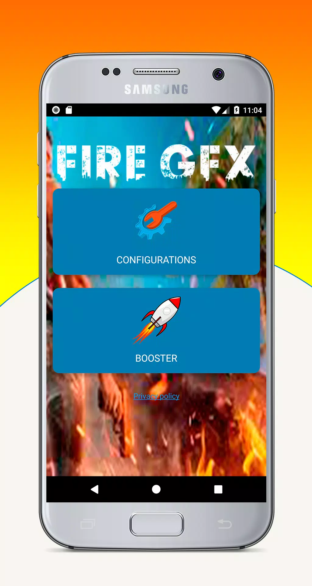 App Fire GFX Tool : FPS Booster Android app 2021 
