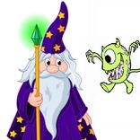 magician aganist monsters