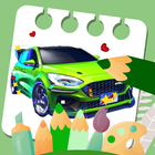 carx street coloring book biểu tượng