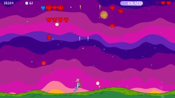 Glorkian Warrior: Shoot Weird Space Invaders Affiche