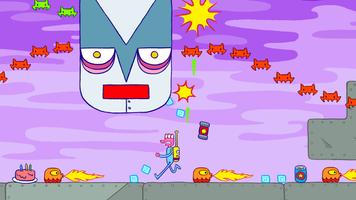 Glorkian Warrior: Shoot Weird Space Invaders capture d'écran 2