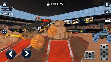 Monster Trucks Jam Arena Derby Plakat