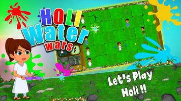 Holi Water Wars: Balloon Fight Poster