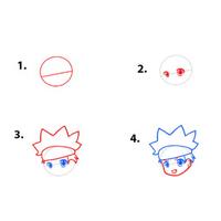 Làm thế nào để vẽ Naruto anime ảnh chụp màn hình 3