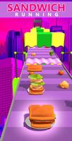 Sandwich Running 3D Burger capture d'écran 1