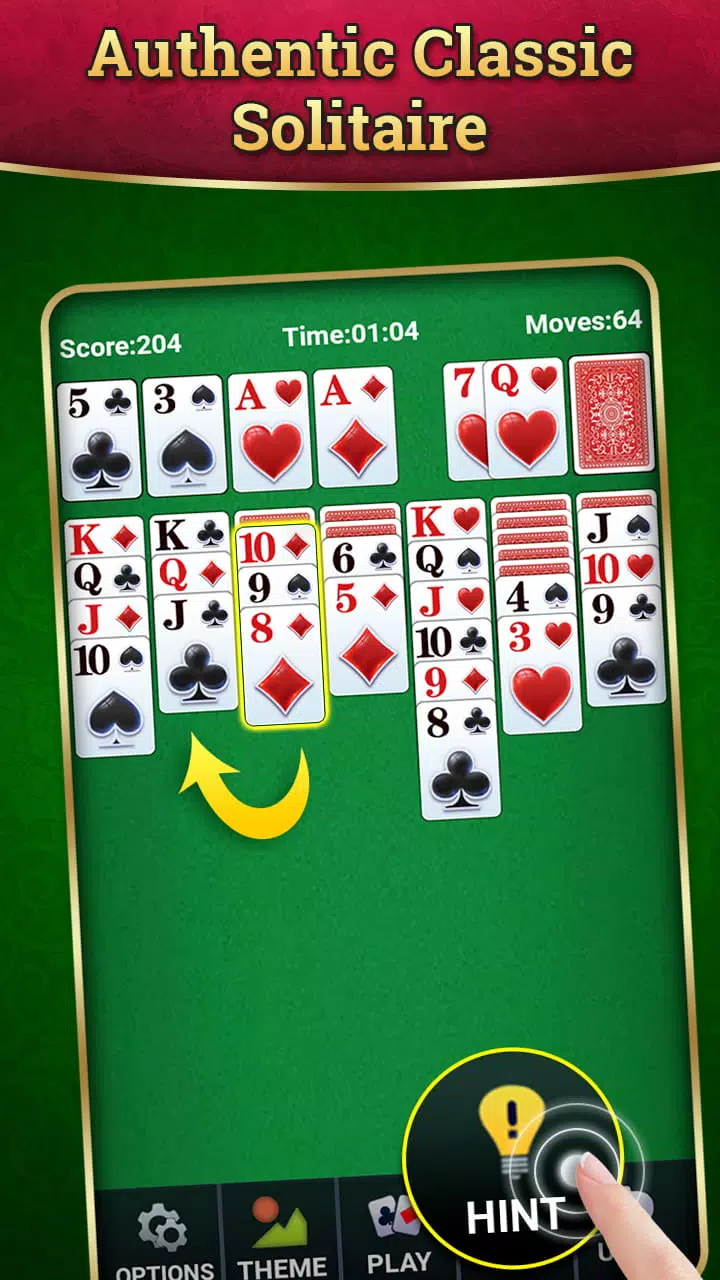 ♦️ Jogo gratuito  Microsoft Solitaire para Android tem