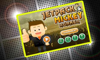 Jetpack Mickey Runner الملصق