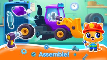 Bini Truck Games for Kids! الملصق