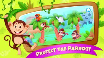 Jungle Jam Baby games for kids Affiche