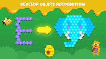 Bee hive games Apps for babies 截圖 1