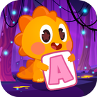 Dino ABC Run Games for Kids أيقونة