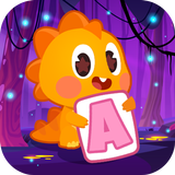 Dino ABC Run Games for Kids أيقونة