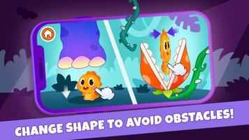 Dino ABC Run Games for Kids تصوير الشاشة 1