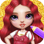 Rainbow High: Coloring Games