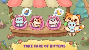 Pet cat Daycare games for baby Affiche