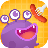 Kitchen monster games for kids icon