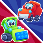 Stacky Bridge Kids Truck Games أيقونة