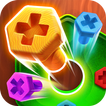 Colorwood Screw Pin Jam Puzzle