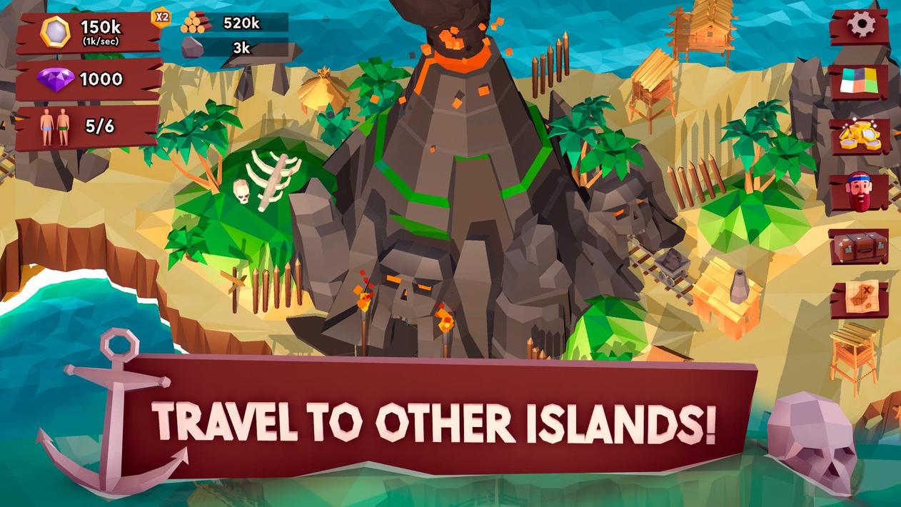 Idle Tropic pour Android - Téléchargez l'APK