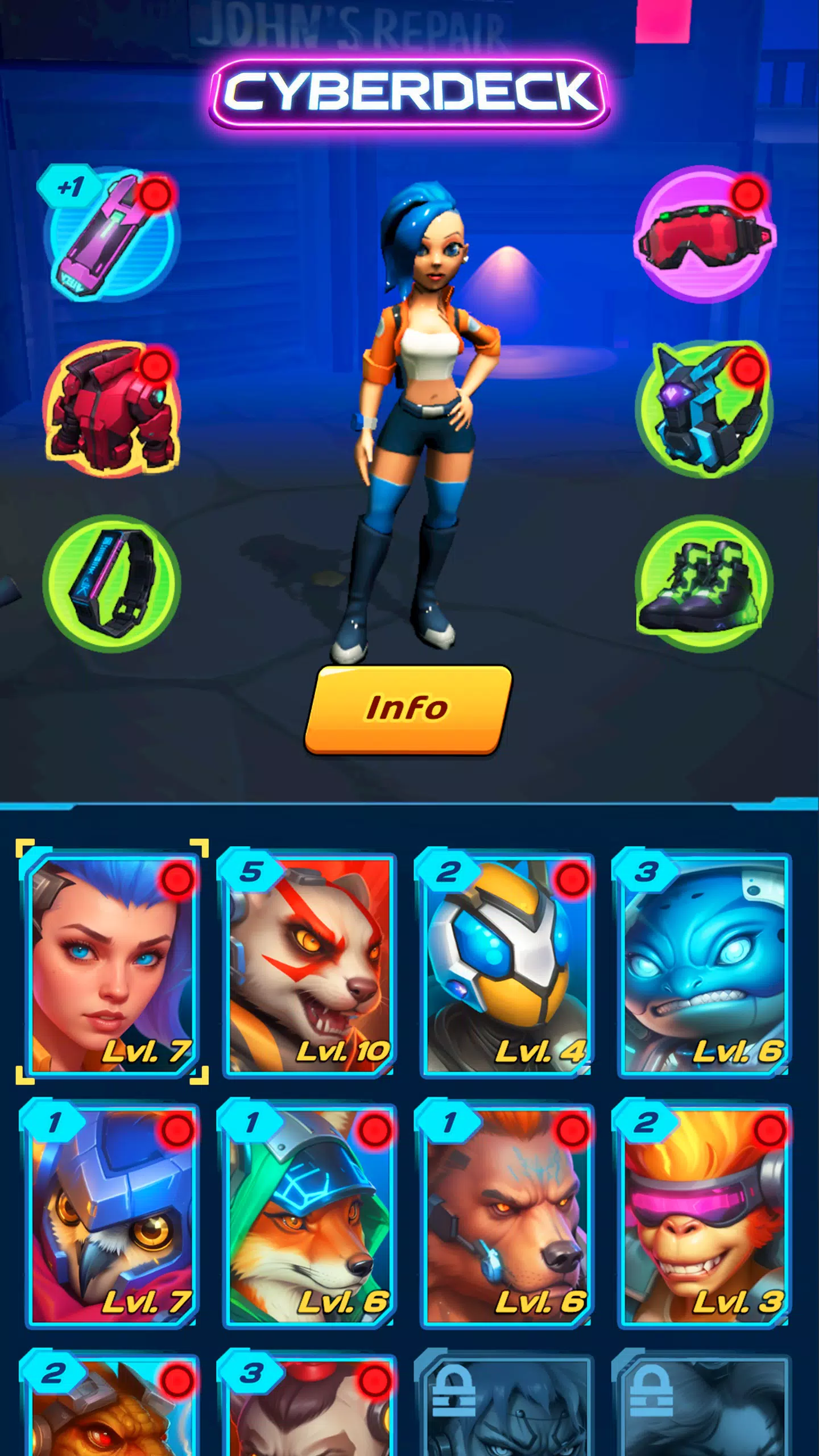 Cyberdeck: RPG Card Battle