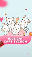 Idle Cat Cafe Tycoon Affiche