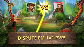 Bow Hunting Duel: Jogos de caça online 1v1 PvP imagem de tela 1