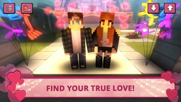 Love Story Craft: Dating Sim ảnh chụp màn hình 1