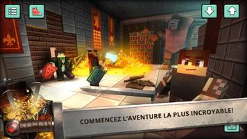Craft the Adventure: Quête épique. Jeux d'aventure Affiche
