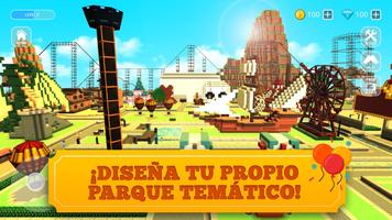 Roller Coaster Craft captura de pantalla 3