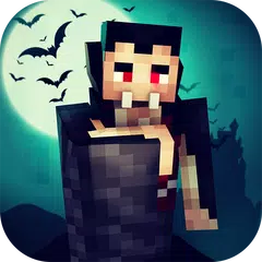 Vampire Craft: Blutige Nacht. Crafting Spiele APK Herunterladen