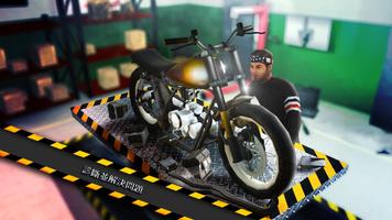 Motorbike Mechanic Simulator: 摩托車車庫遊戲 海報