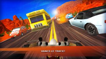 American Traffic: Jeux de Course de Motos Affiche