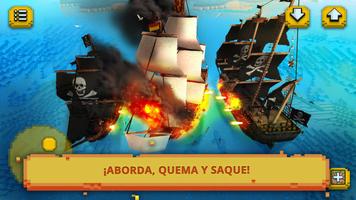 Pirate Ship Craft Poster