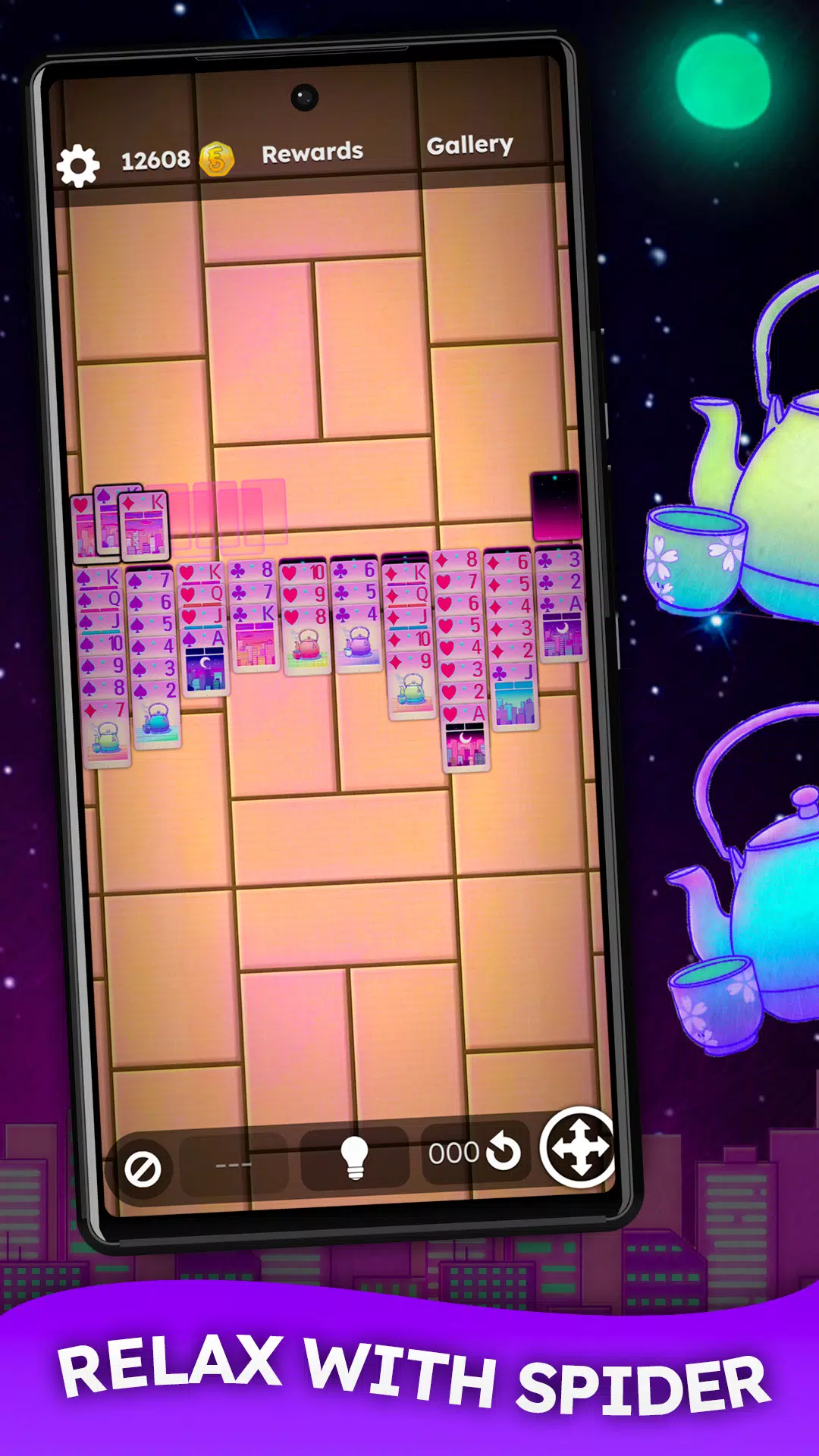 FLICK SOLITAIRE - Cozy Cards FLICK SOLITAIRE - Cozy Cards