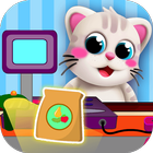 آیکون‌ Cat games for kids: shop games