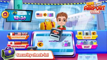 برنامه‌نما Kids Airport Game عکس از صفحه