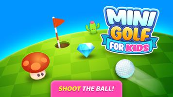 Mini Golf Game for Kids Affiche