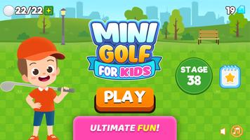 Mini Golf Game for Kids capture d'écran 1