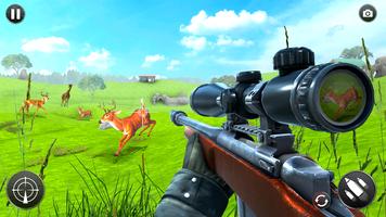 Jeux de chasse aux animaux 3D Affiche