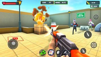 Poly Shooting Offline schieter screenshot 3